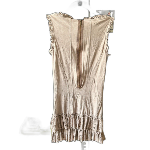 Ruffle Chic Dress W Les Femmes Babylon Style Sz 4 Small - Picture 8 of 8